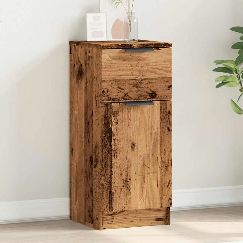 Mobile Contenitore vidaXL 30x30x70 Legno Antico | Organizer Casa