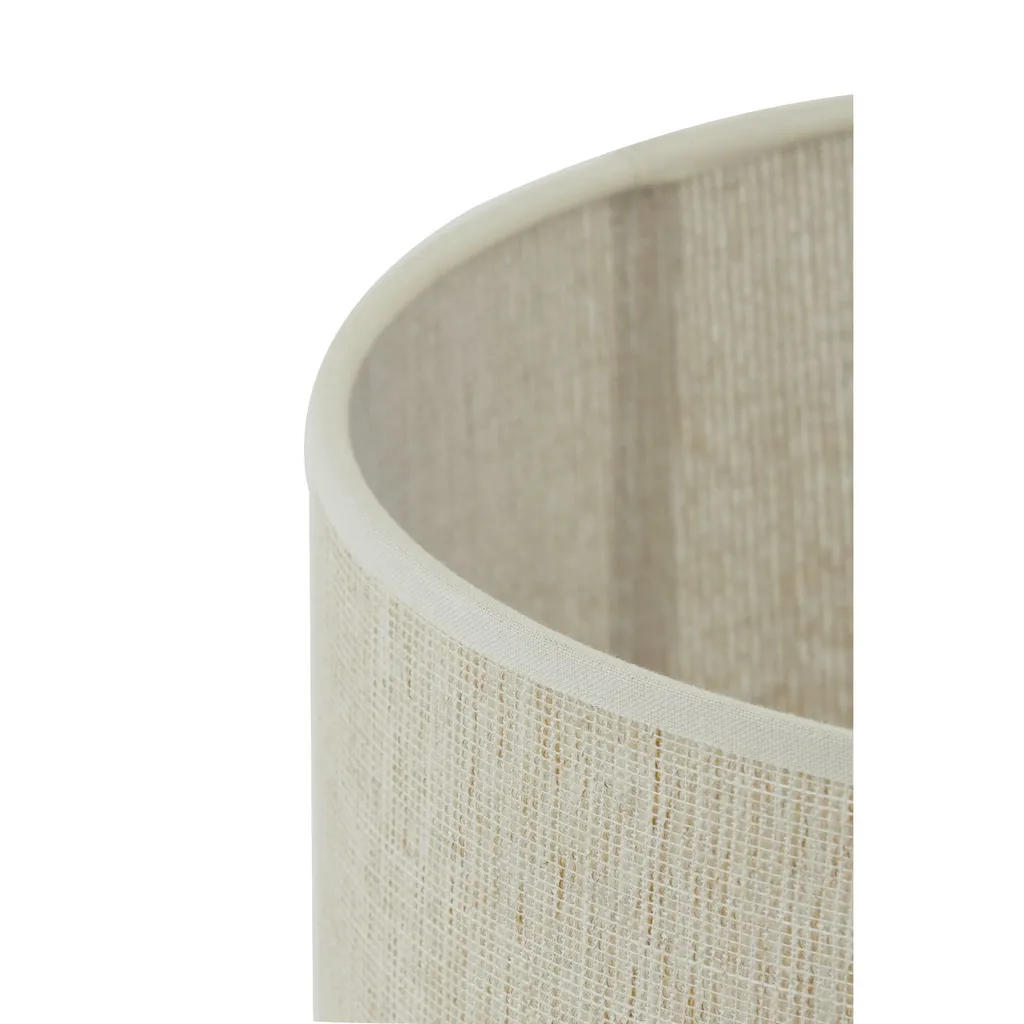 Abat-jour en Textile Beige Ø 40cm Montage E27 Finition Haute Qualité