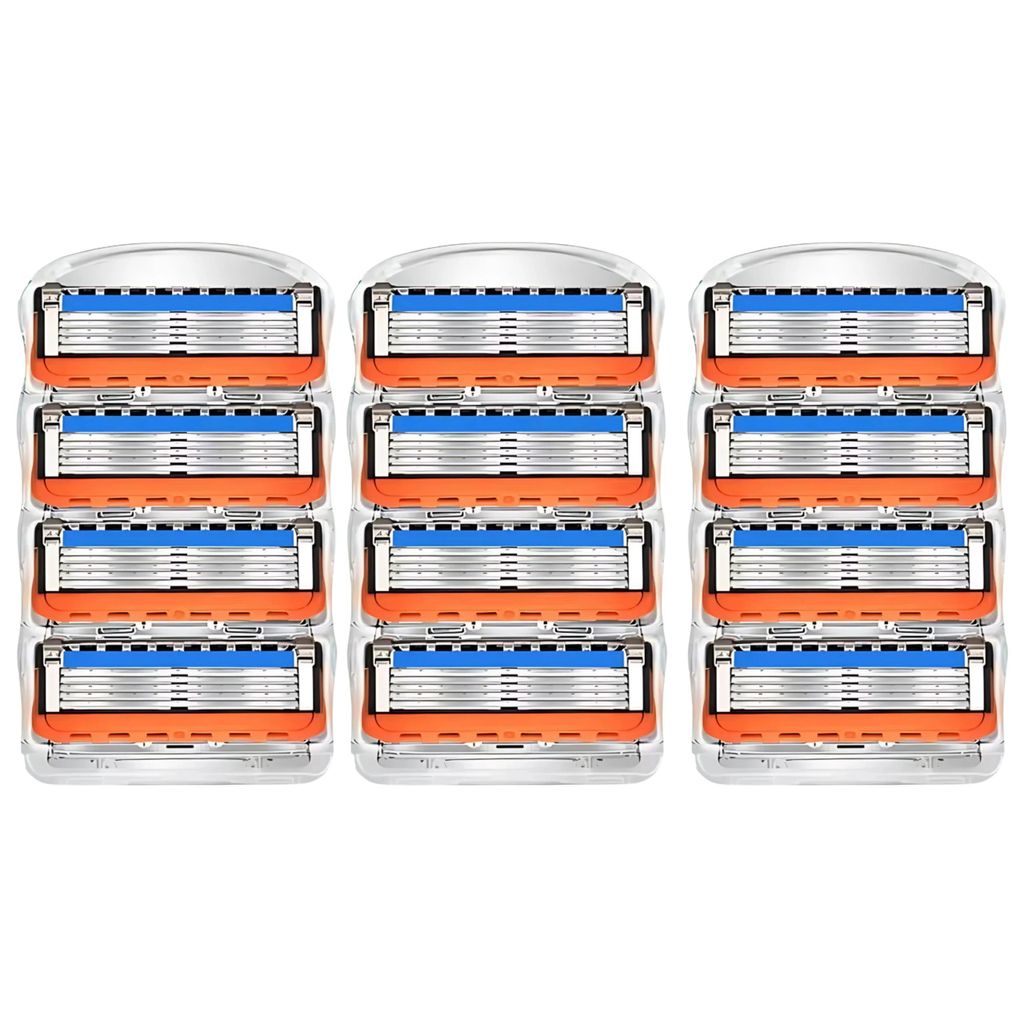 Ersatzklingen für Gillette fusion5 / ProGlide Rasierklingen, 12 Stück