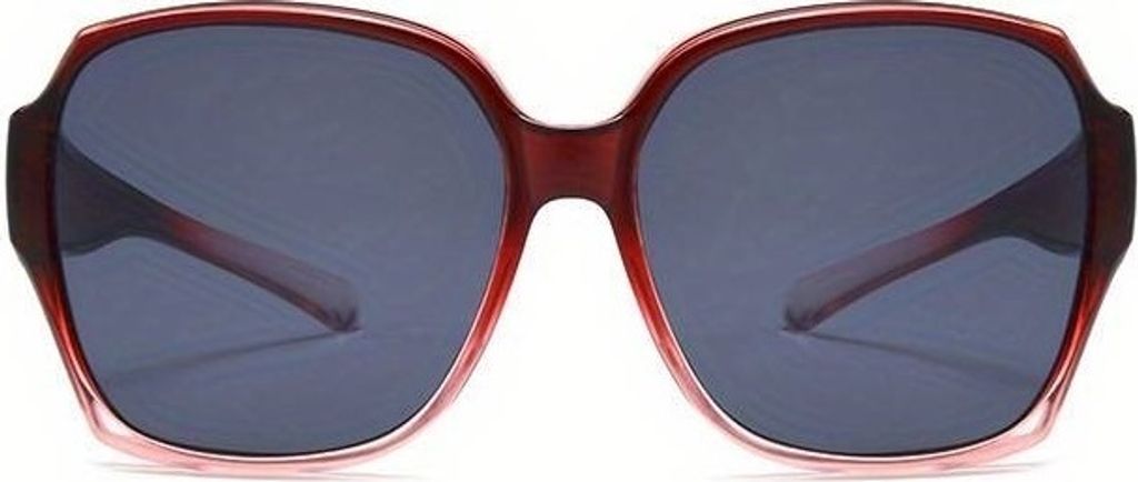GKA A Überzieh Sonnenbrille für Brillenträger rot Fit Over Produktbild 3