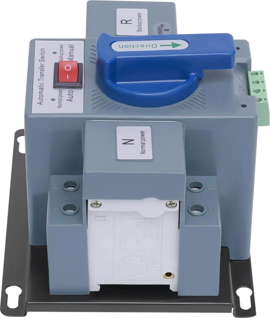 Commutateur de Transfert Automatique 63A - Double Alimentation 220V 2P