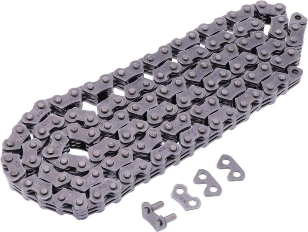 DID SCR0409 SV/114 Chaîne de Timing Ouvert avec Fermeture à Rivets