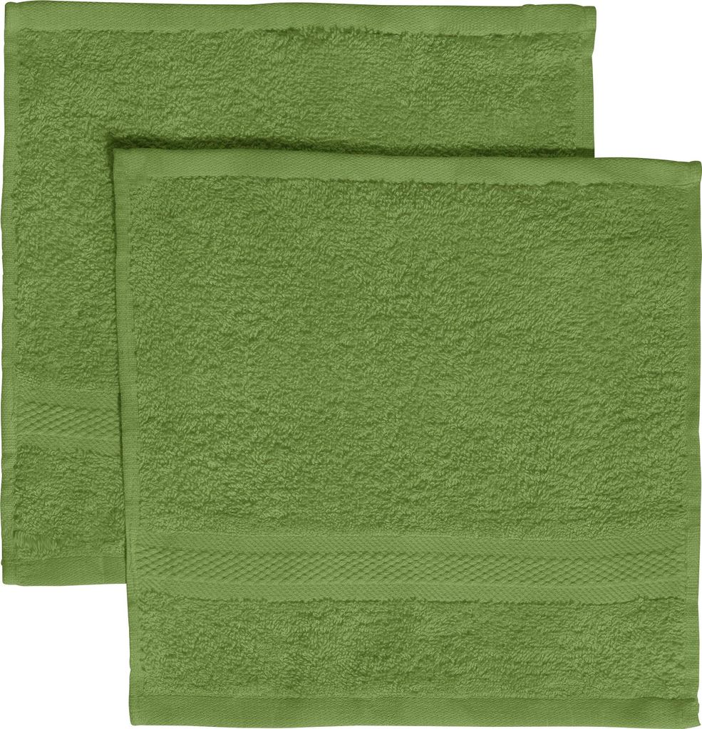REDBEST Seiftuch Chicago" 2er-Pack grün 30x30 cm"
