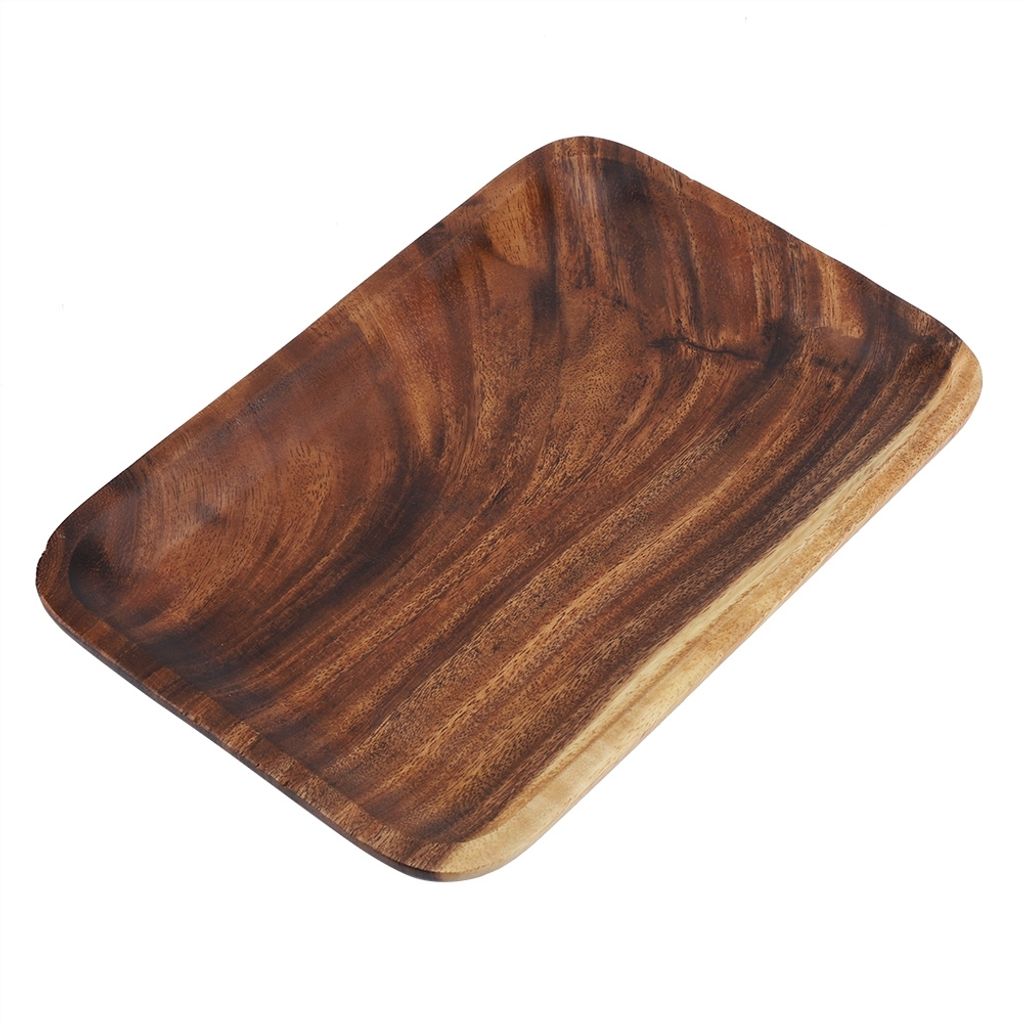 Sushi-Schale, Sushi-Tablett, Sushi-Teller, Essenstablett, Servierschale aus Holz