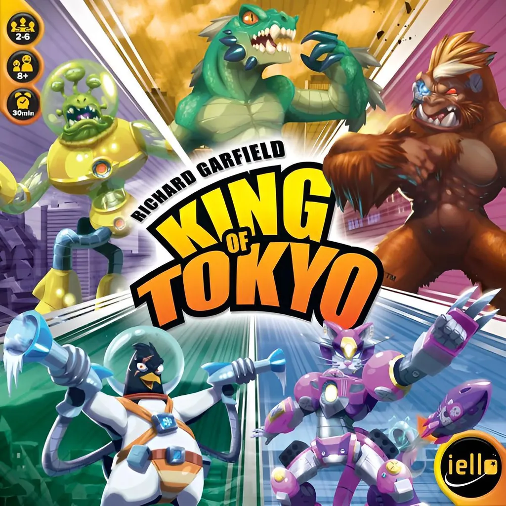 Jeu de Plateau Roi de Tokyo Nouvelle Édition - Combat de Monstres Fun