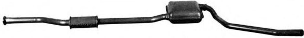 VEGAZ FS-174 Mittelschalldämpfer Schalldämpfer für FORD SIERRA Schrägheck (GBC) SIERRA Kombi (BNC)