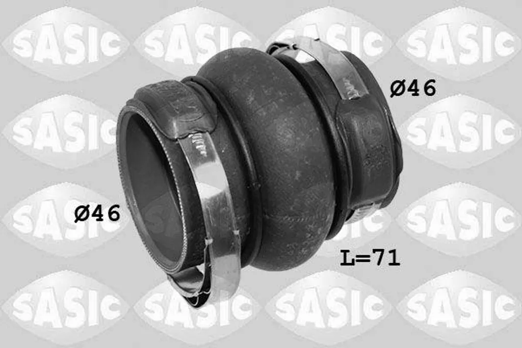 Tubo Aria Turbina SASIC 3330046 OE 0382GL | Qualità per 207 e C3