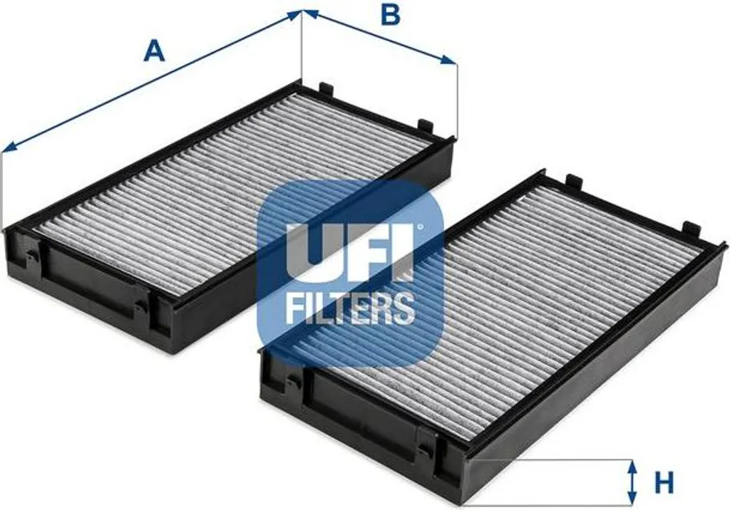 Filtre habitacle UFI 54.243.00 haute efficacité compatible BMW X5 et X6