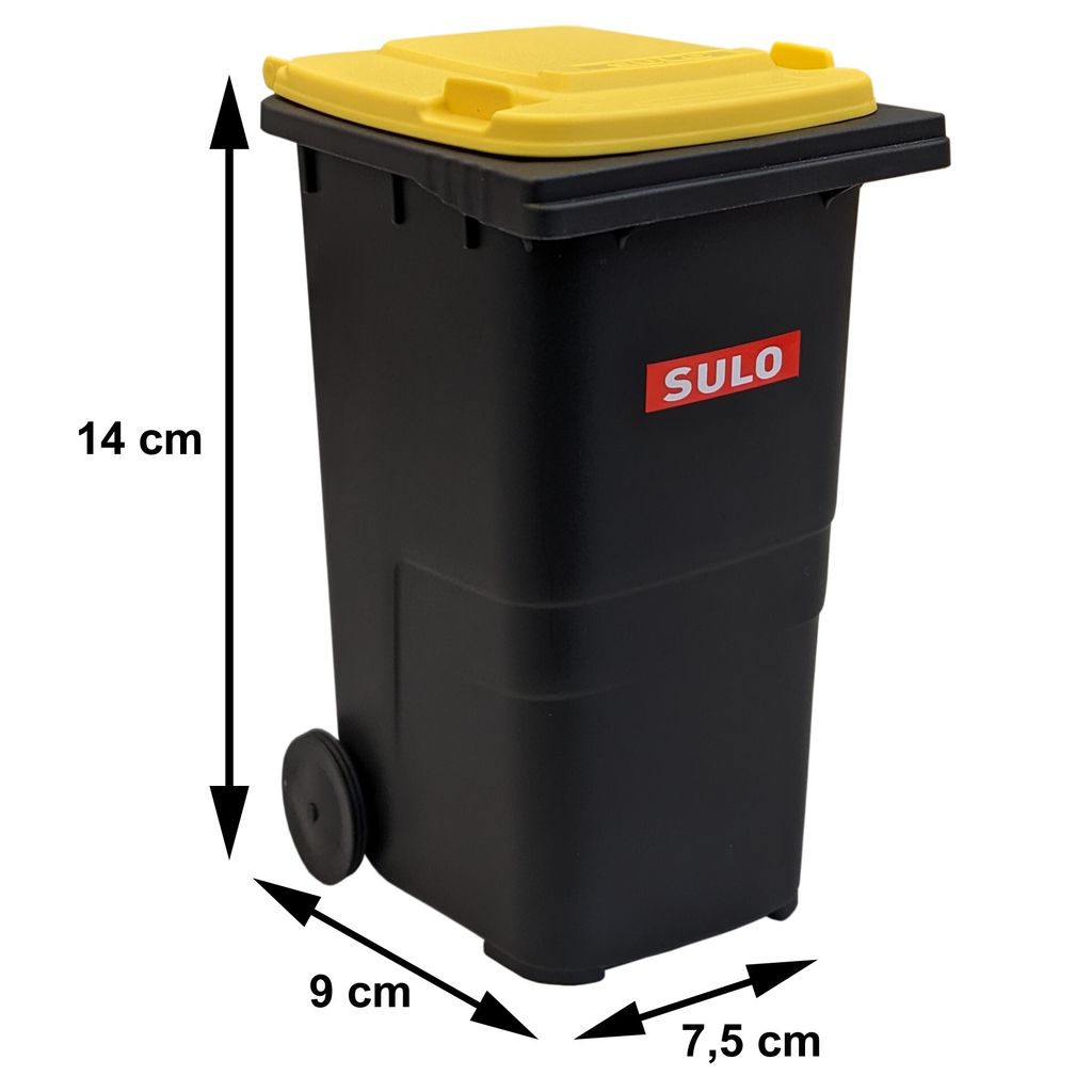 Sulo Mini Mülltonne 240 Liter (gelb) Mülltonnen