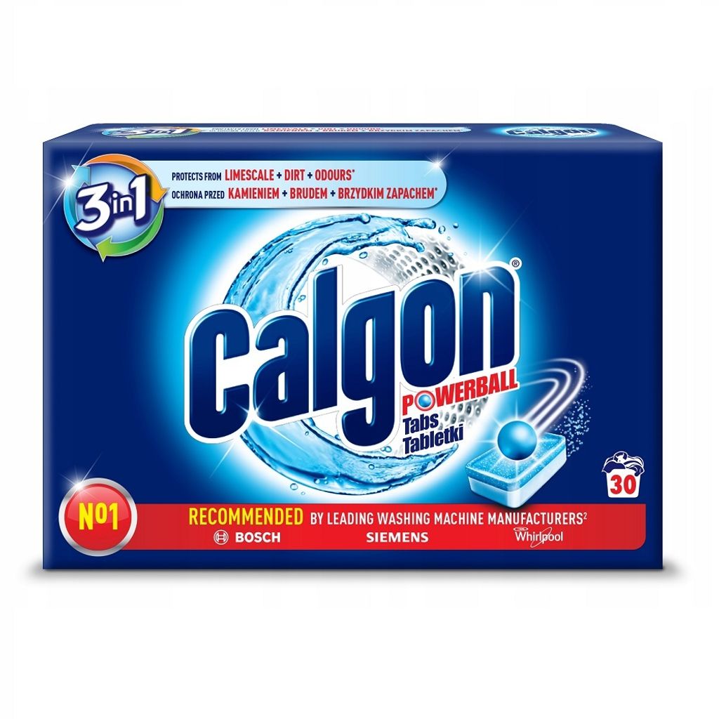 Calgon, Tabletki do pralki, 30 sztuk Zdjęcie produktu 