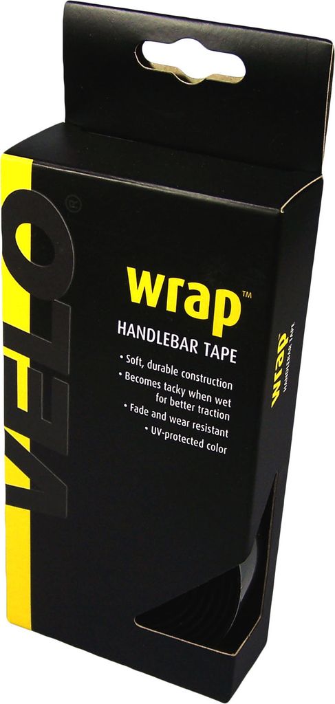 Velo Wrap Kork Optik Lenkerband schwarz Rennrad Handlebar Tape 2 Rollen Fahrrad