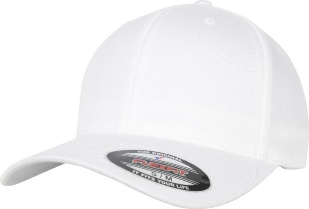 Flexfit Uni Baseballkappe aus Baumwolle PC3703 (L/XL) (Weiß)
