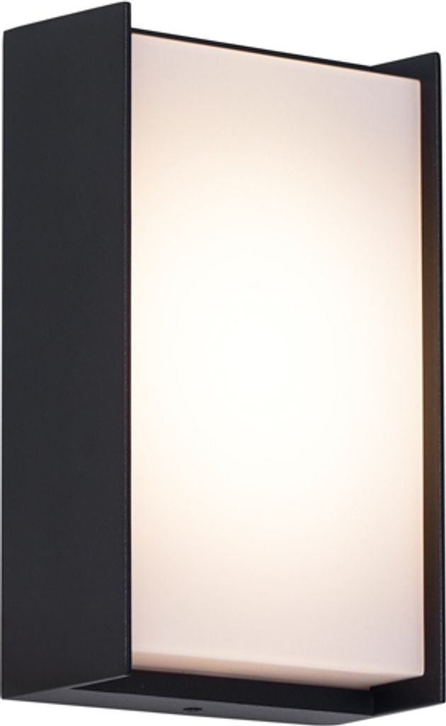 Moderne Außenwandleuchte Schwarz inkl  LED IP65 Packet Produktbild 
