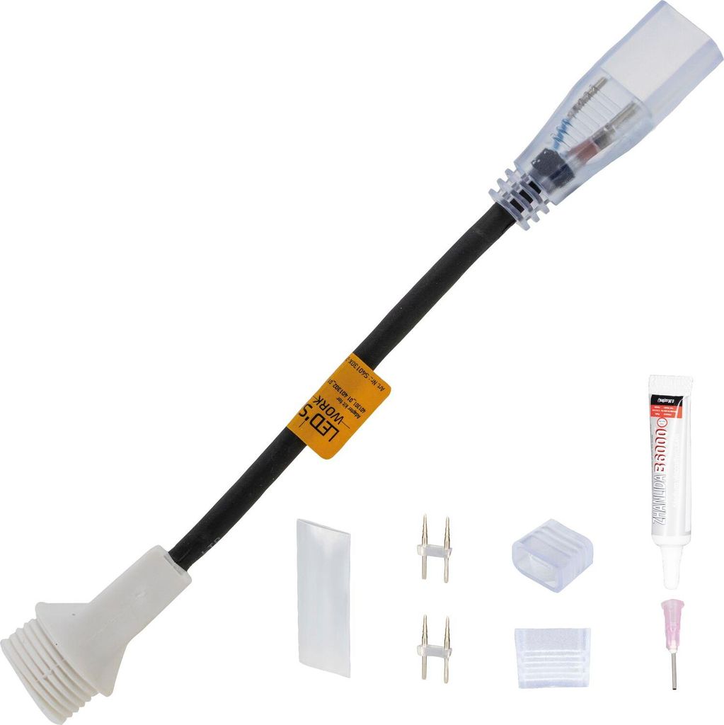 Led's Work Anschlusskit - Verbindung für LED Lichtschlauch - IP65