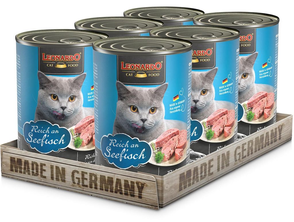 LEONARDO® Reich an Seefisch 6x 400g Produktbild 