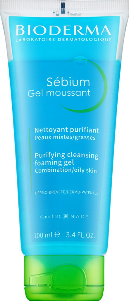 Bioderma Sébium Gel Moussant Purifying Cleanising Foaming Reinigungsgel für normale/gemischte Haut 100 ml