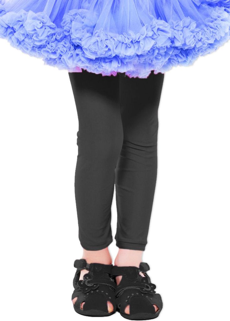 Leggings für Kinder 3 - 8 Jahre Schwarz Produktbild 