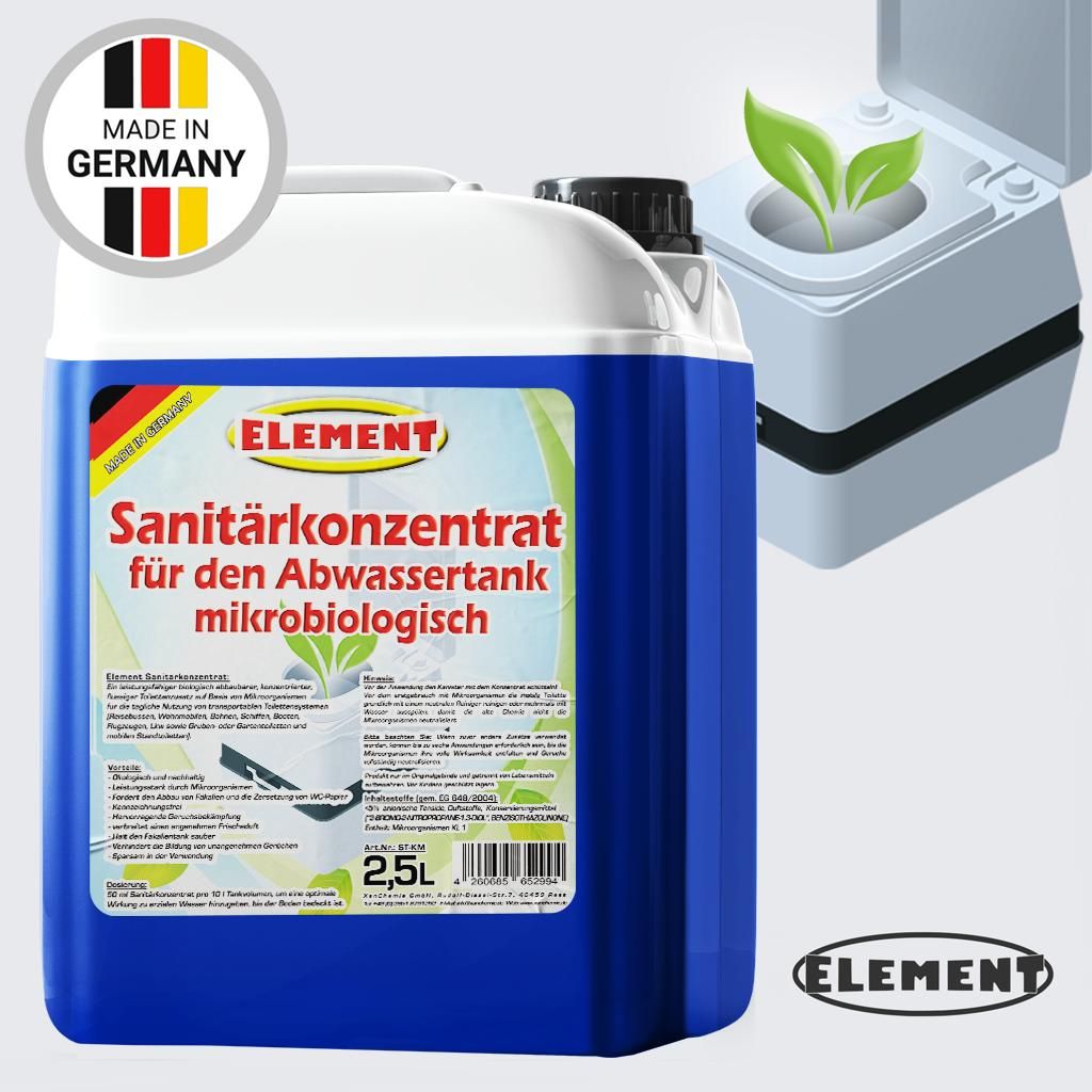 Sanitärflüssigkeit I 2.5 Liter I Sanitärkonzentrat I Produktbild 