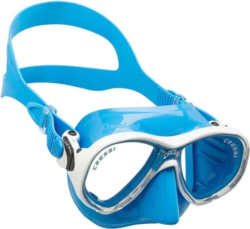 Cressi Jungen Marea JR (New) MASK Tauchmasken, Blau, 7-13 Jahre