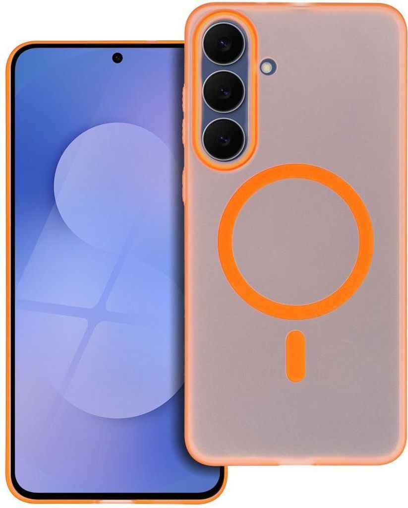 Case passend für Xiaomi Redmi Note 15 PRO 4G Go Orange kompatibel mit MagSafe cosmic orange