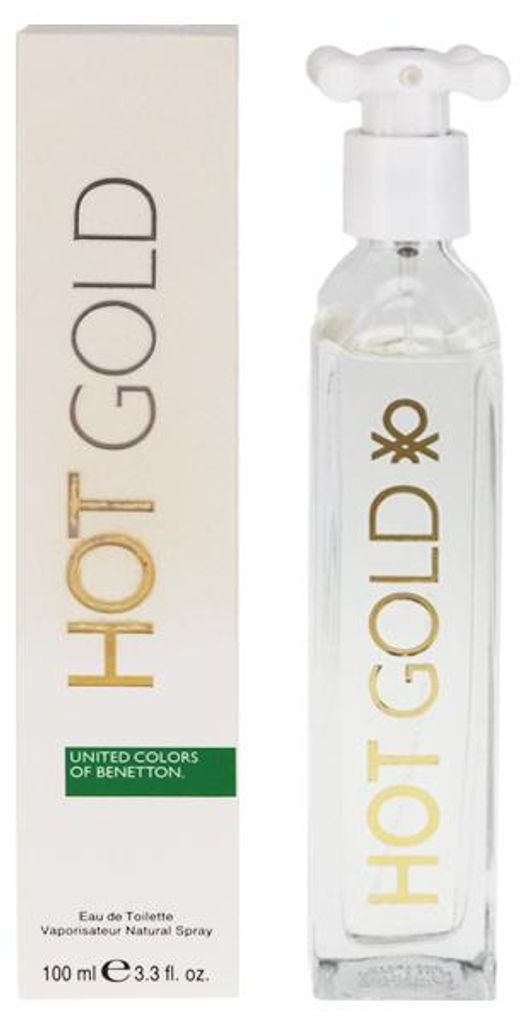 United Colors of Benetton Hot Gold Eau de Toilette, Productafbeelding 