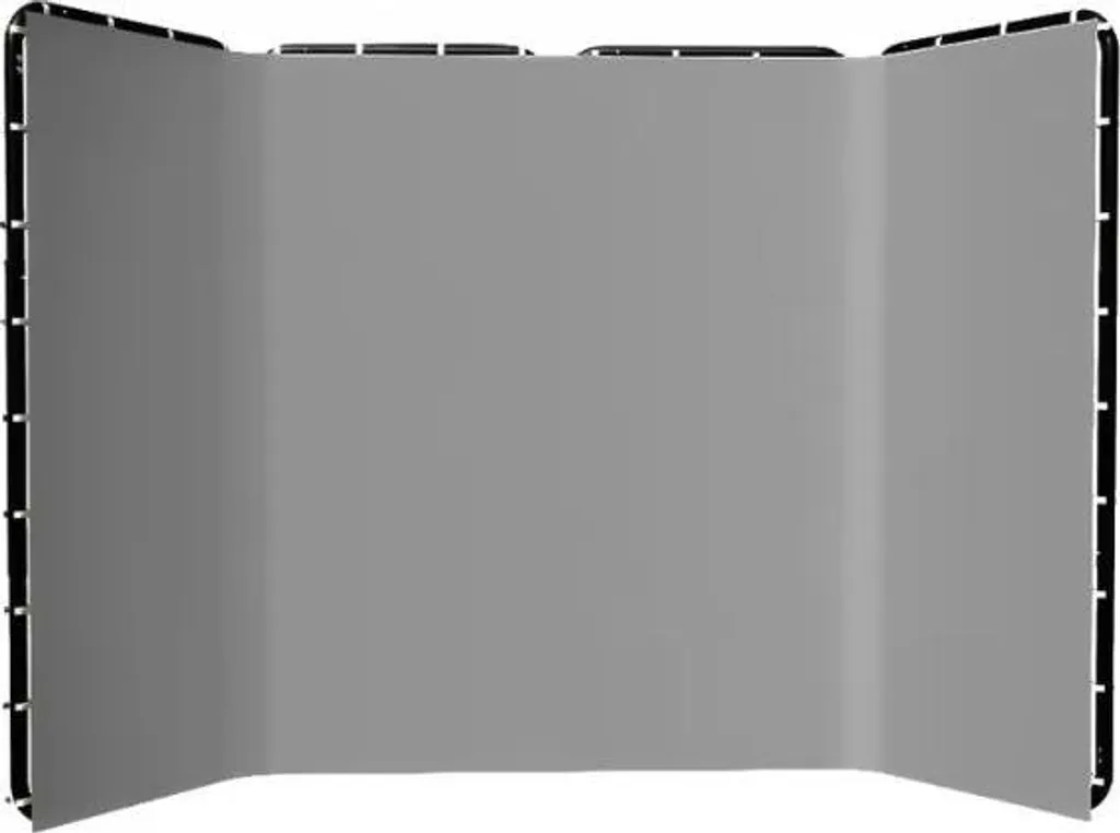 Cadre de fond studio photo 240x400cm gris anthracite au design léger
