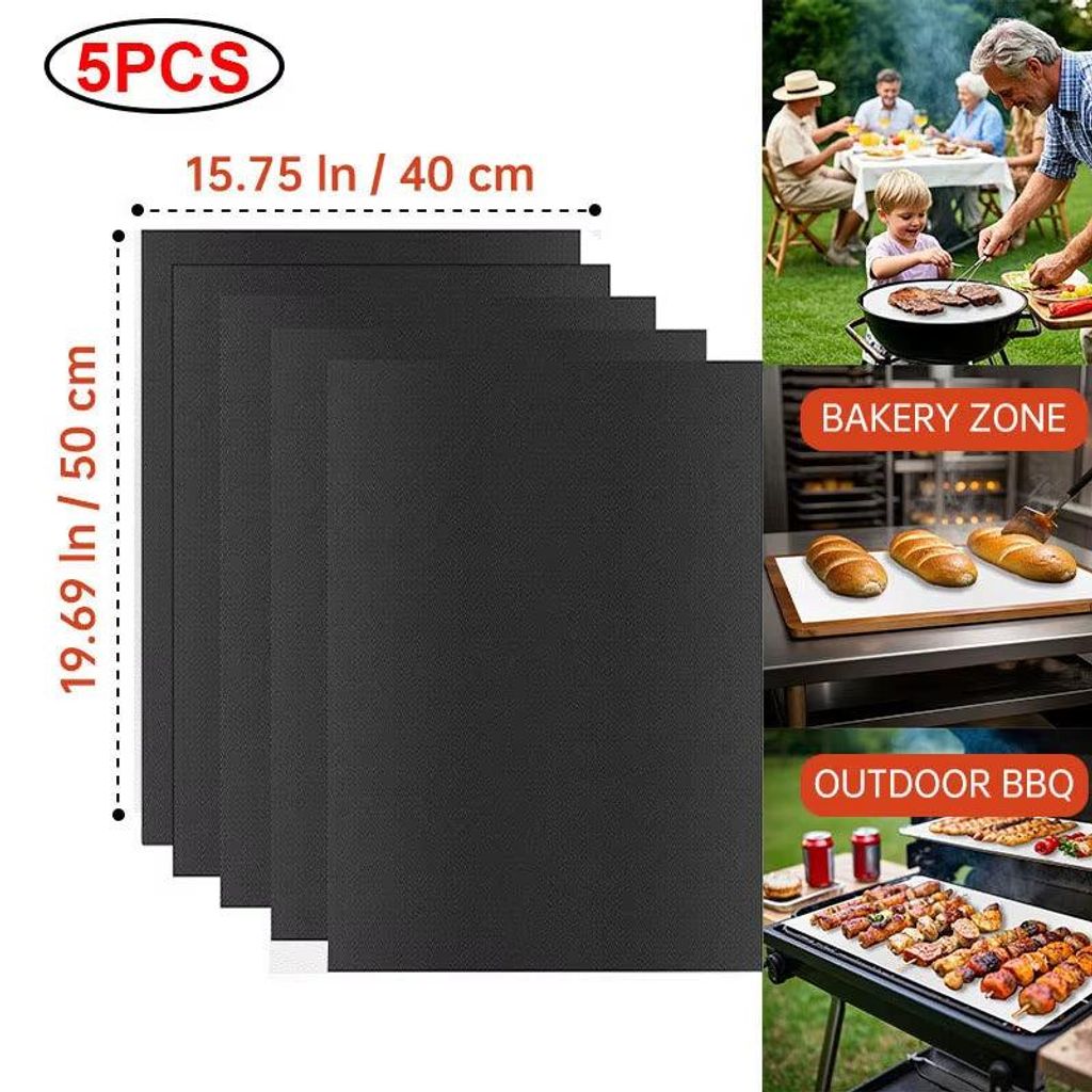 BBQ Matten Ofen Boden Liner Wiederverwendbare Produktbild 