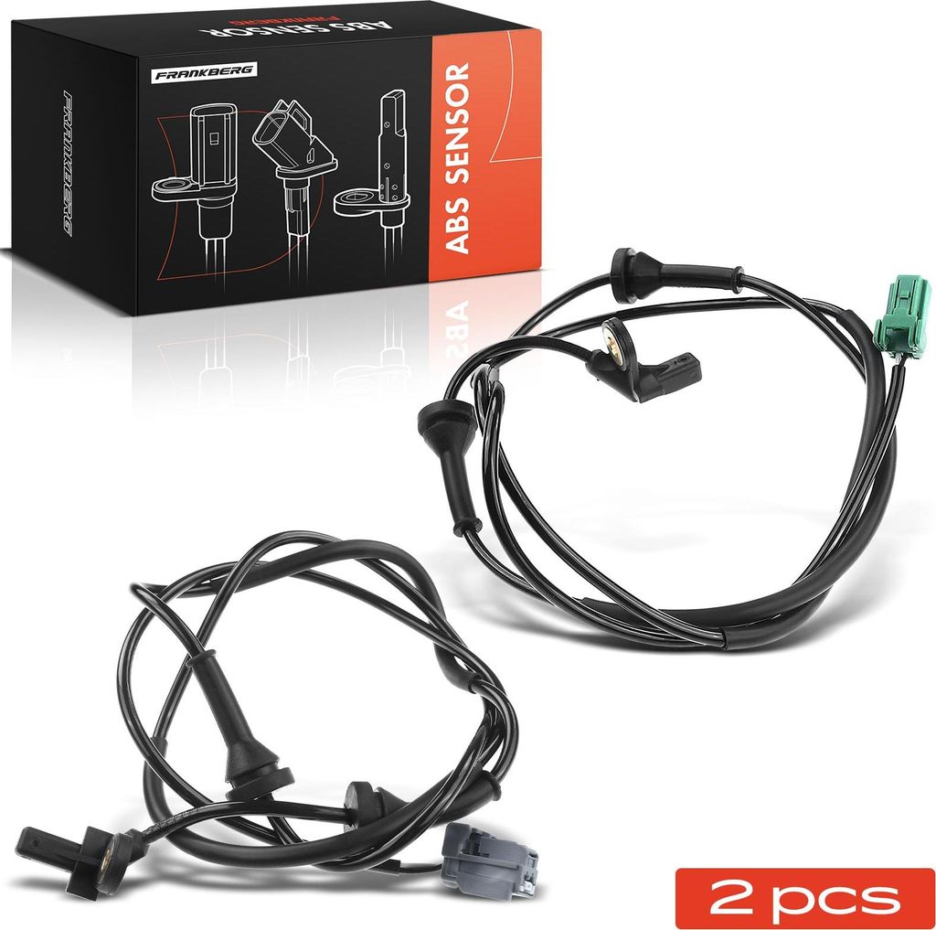 Frankberg 2x ABS Sensor Hinten Links Rechts für Volvo S60 I 384 S80 I 184 V70 II P80 XC70 2.0L