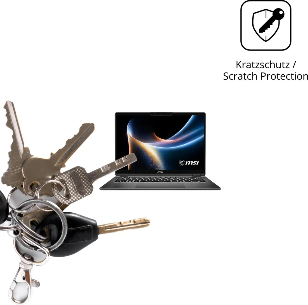 Protection d'écran MSI Prestige 16 Flip AI Plus : lot de 2 films Dipos - 4