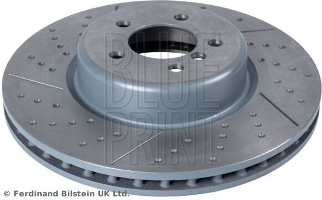 2x BLUE PRINT Bremsscheibe ADB114380 vorne für BMW 1 Schrägheck (F20) 3 GT (F34)