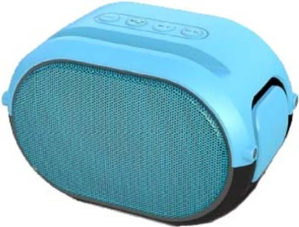 Enceinte Sans Fil Portable INF : Radio Intégrée et Basses Renforcées Bleu