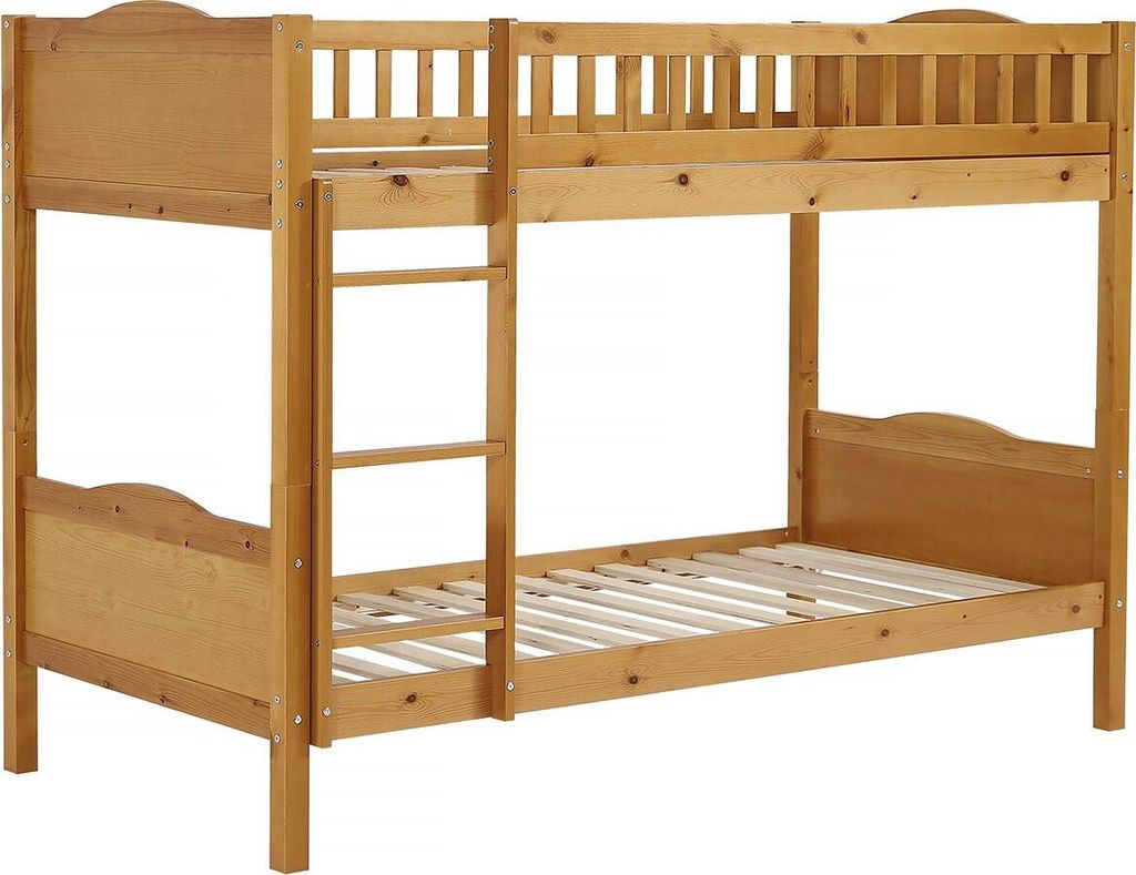 Etagenbett "Gabriel" aus Holz – 90 x 190 cm – Braun Produktbild 