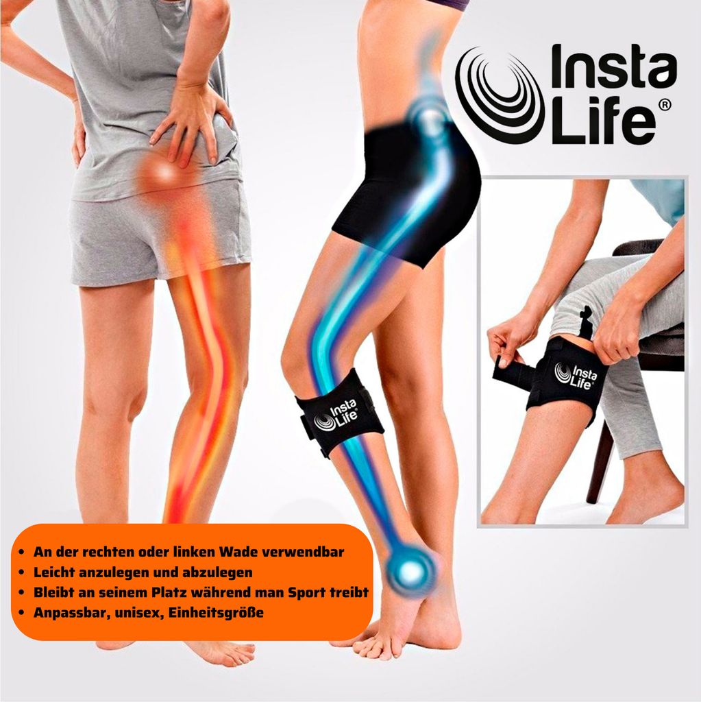 Insta Life® - 2er Set - Kniebandage, Akupressur Sport Produktbild 4
