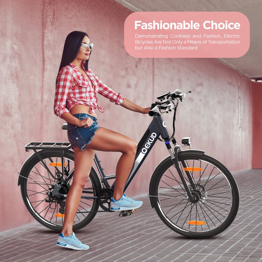 26M208 E-bike 26'' Trekkingrad E-Cityrad mit 36V Produktbild 10