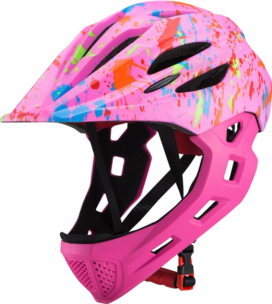 Verstellbare, atmungsaktive Kinder-Fahrradhelme fuer Kleinkinder, leichte Integralhelme mit LED-Licht