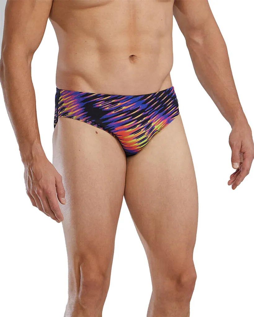 Slip de bain TYR Evolved résistant au chlore multicolore 28