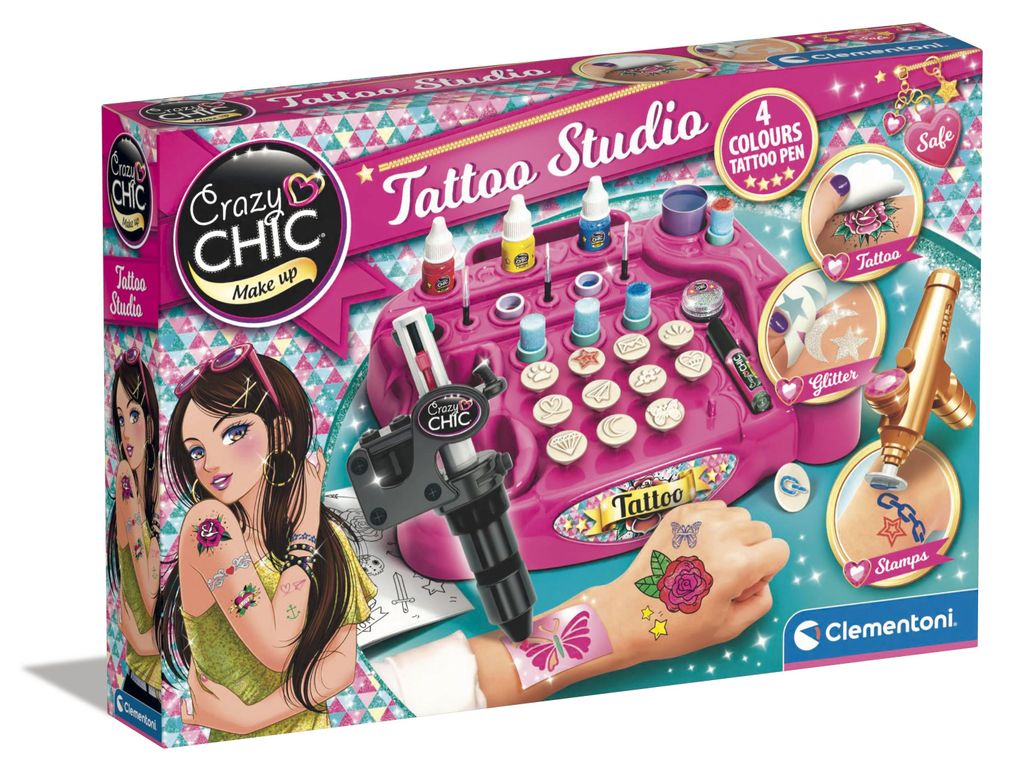 Clementoni Crazy Chic 18602A, Guss-/Mal-Set für Kinder, Produktbild 