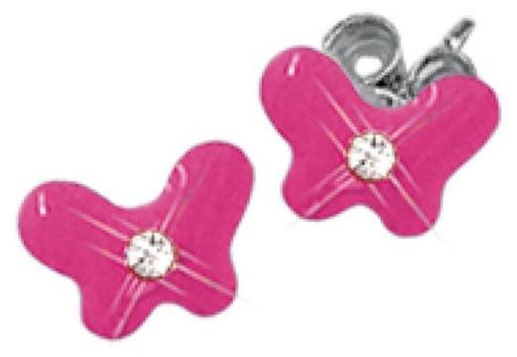 Scout Kinder Ohrringe Ohrstecker Silber Schmetterling Produktbild 