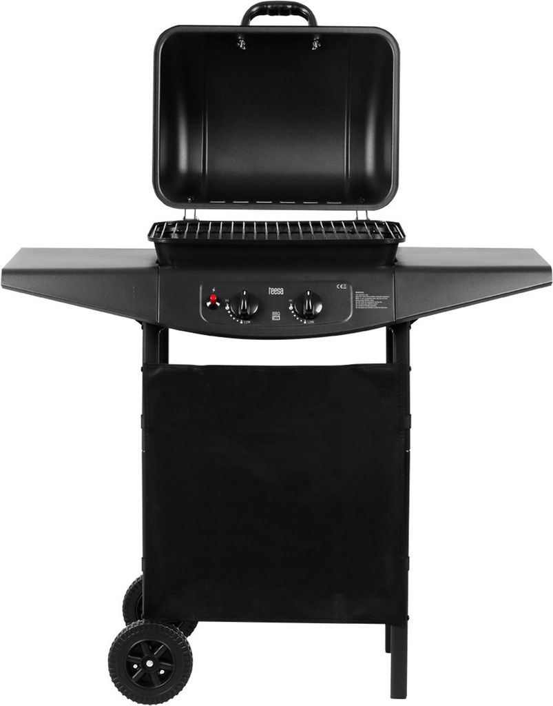 Teesa BBQ 2000 - Grill gazowy z 2 palnikami, TSA0080, Zdjęcie produktu 3