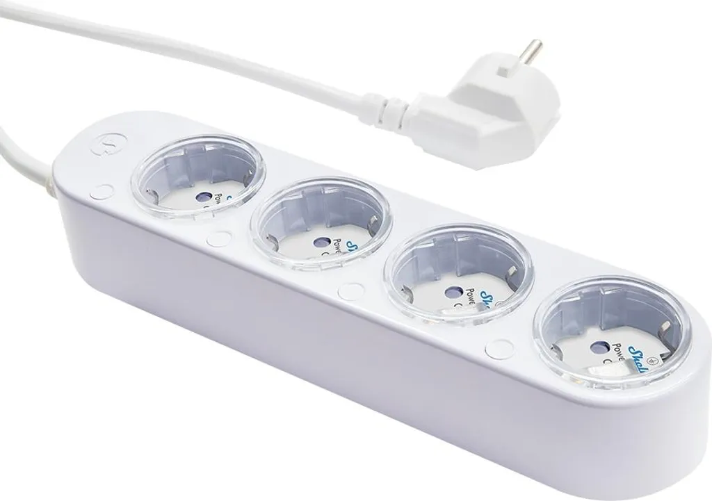 Multiprise Connectée Shelly Gen4 WiFi Zigbee Matter 4 Prises - Pack de 4 - 3