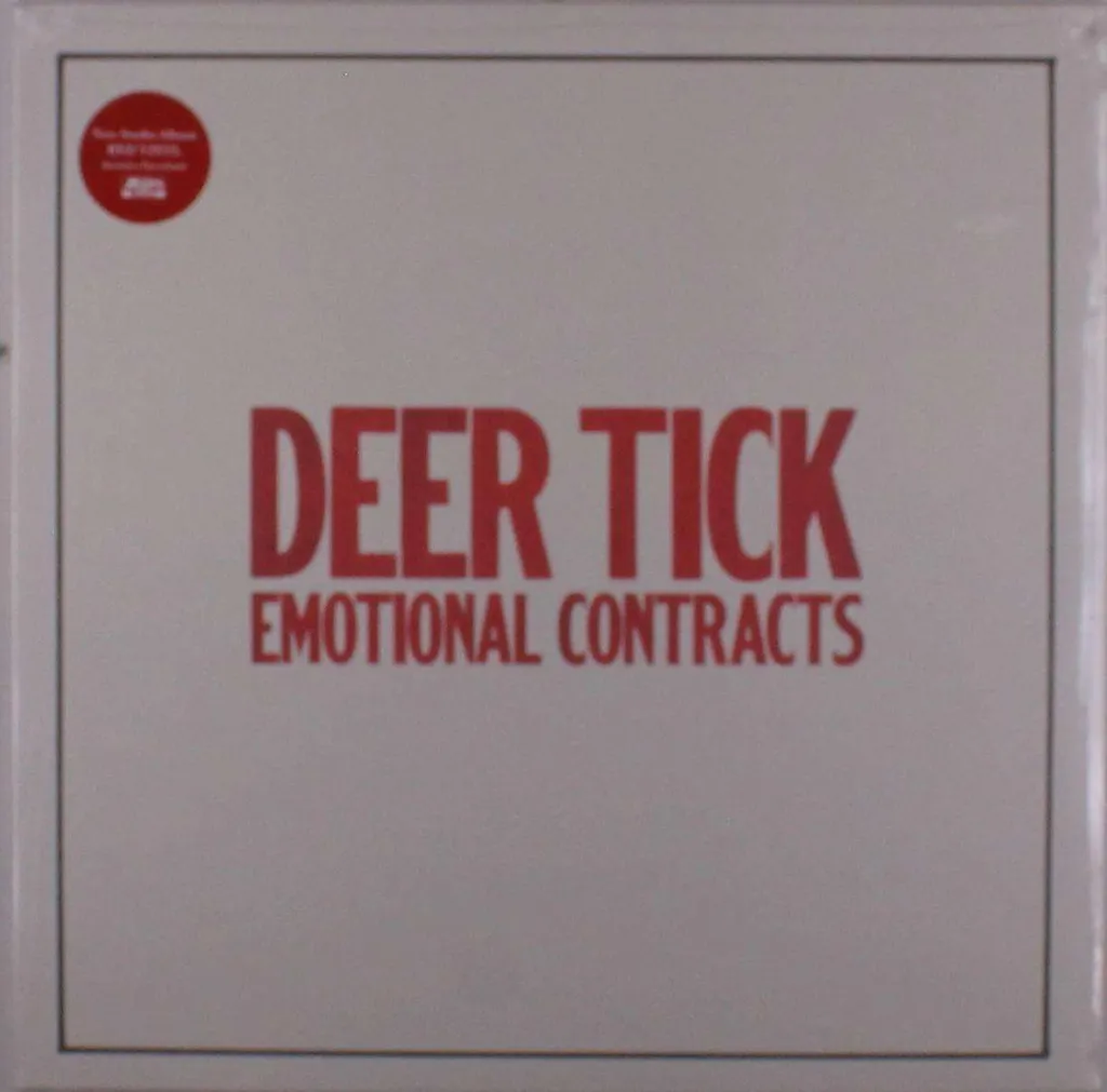 Deer Tick Emotional Contracts Vinyle Rouge Edition Couleur de Collection