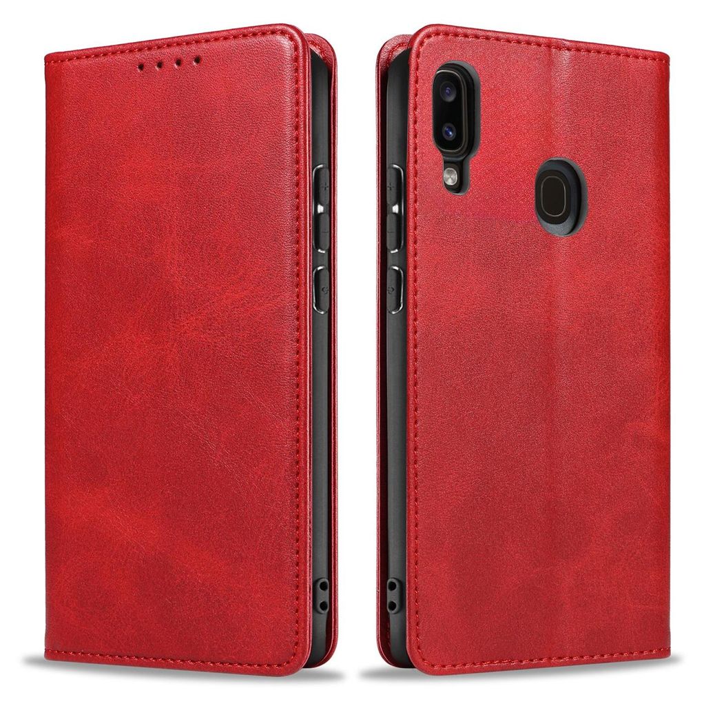Handyhülle für Samsung Galaxy A40 Kunstleder Flip Cover Produktbild 