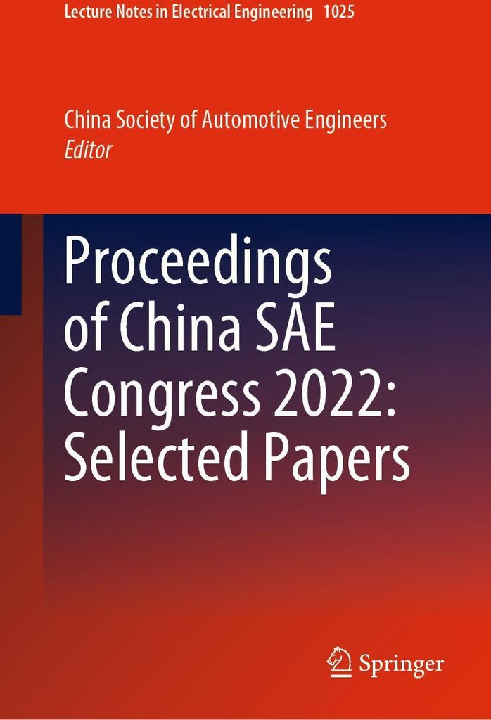 Proceedings of China SAE Congress 2022: Selected Papers