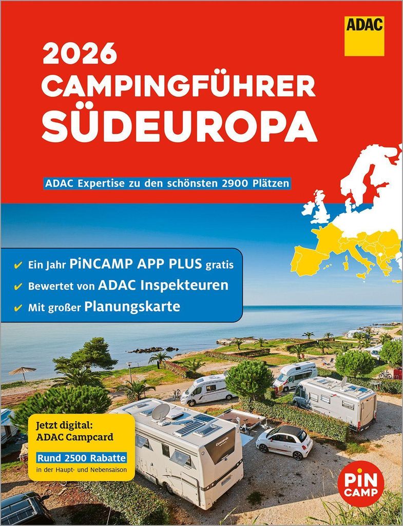 ADAC Campingführer Südeuropa 2026 Produktbild 
