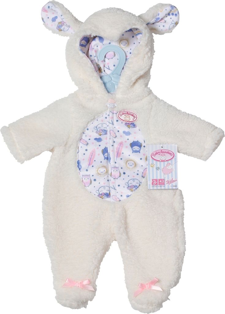 Zapf Zapf 709825 Baby Annabell Kuschelanzug Schaf 43cm Obrázok produktu 