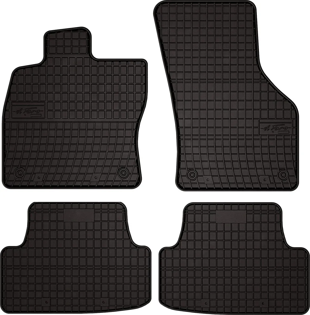 Tappetini Gomma Seat Leon III (2012-2020) - Kit 4pz con Fissaggi
