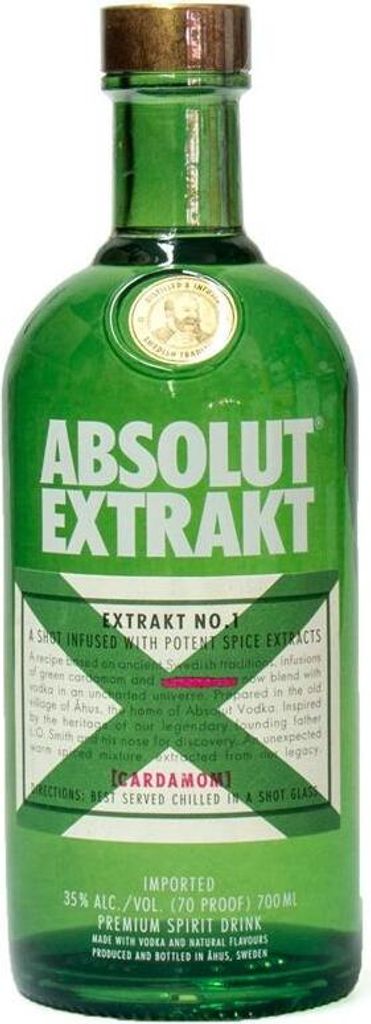 Absolut 70071220, 0,7 l, 35%, Schweden, 77 kcal, 74 kcal, Produktbild 