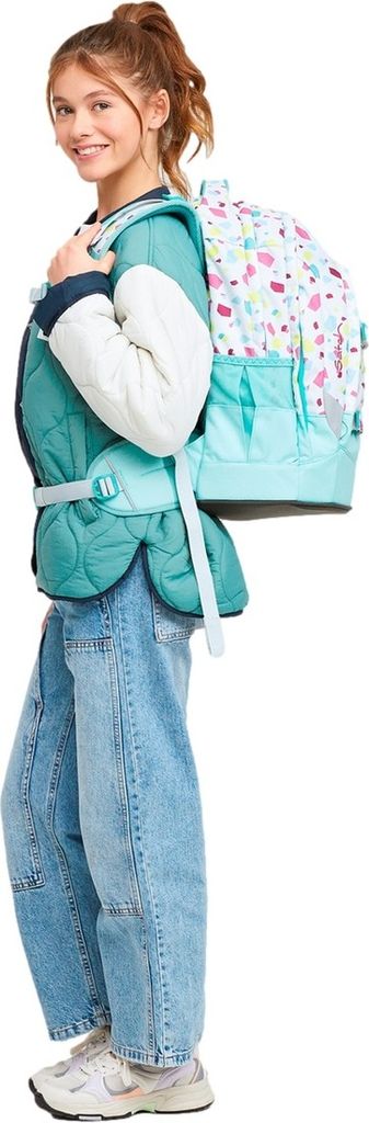 satch Schulrucksack Pack Dreamy Mosaic mehrfarbig Produktbild 13