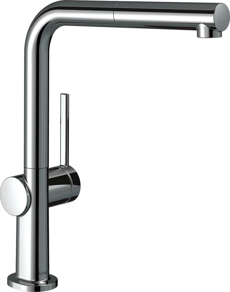 hansgrohe Talis M54 Einhebel-Küchenmischer 270, Niederdruck-Warmwasserbereiter, Ausziehauslauf, 1-jet, 72860000