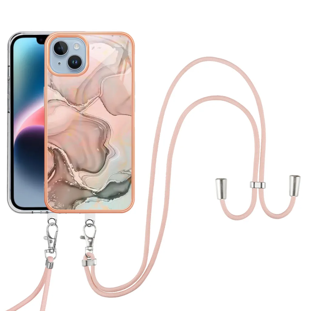 Custodia iPhone 14 Plus per Mamme | Laccio Regolabile & Bumper TPU